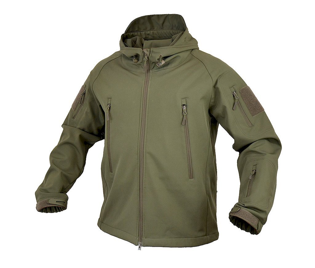 Consequent Onderstrepen stroom Softshell Falcon olive - TEXAR